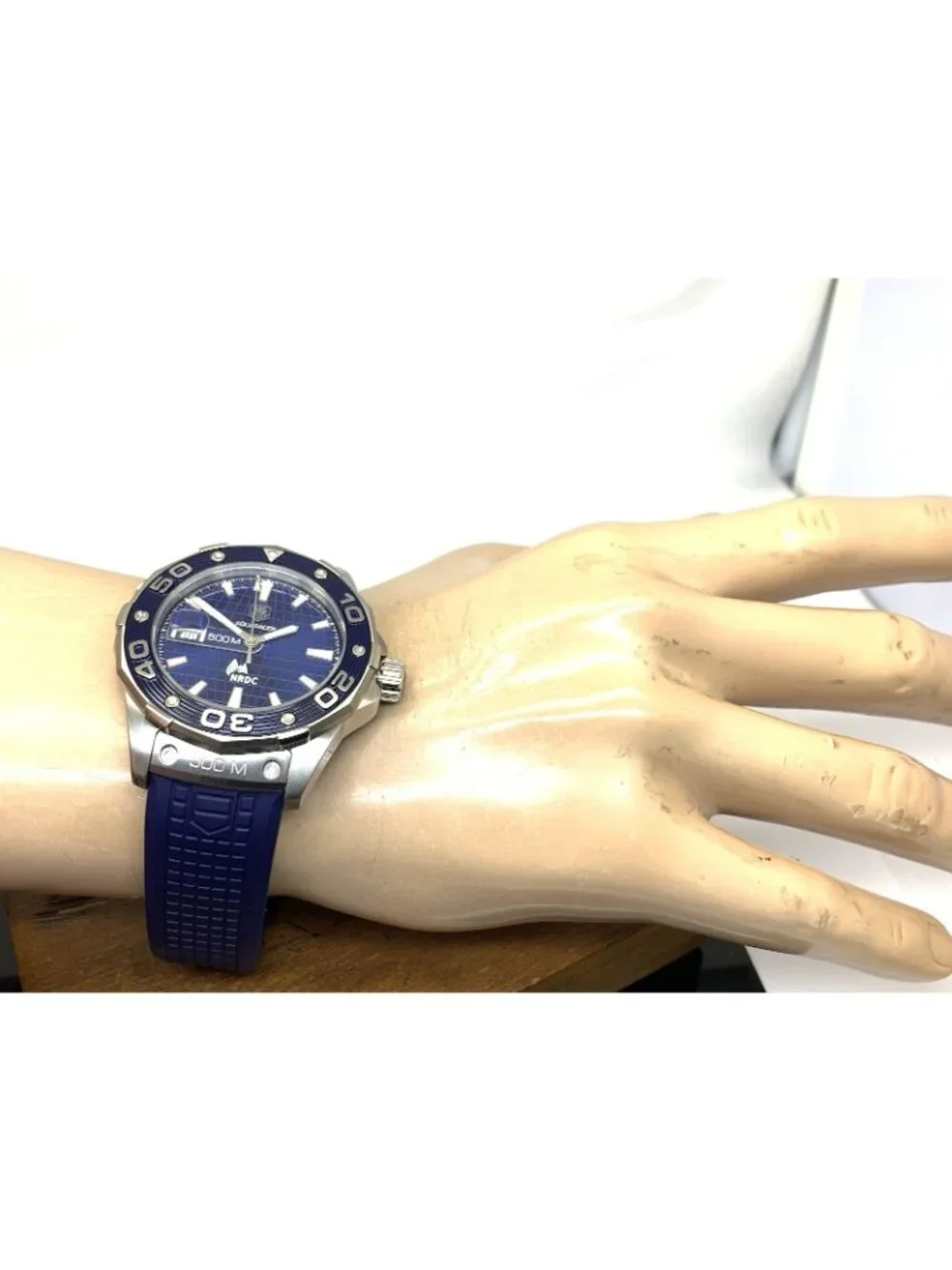 Tag Heuer Aquaracer Leonardo DiCaprio NRDC Limited Edition Swiss Automatic Blue